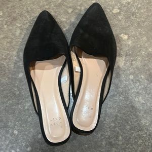 New Day black suede 8.5